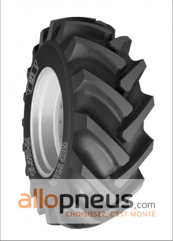 PNEU Bkt GRIP STAR 15.5/80R24 16 plis TL,Diagonal