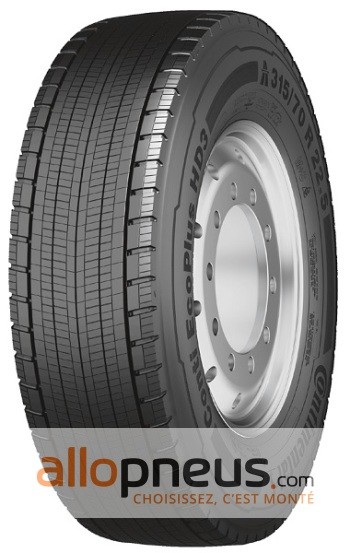 PNEU Continental ECOPLUS HD3 315/70R22.5 154L M+S,3PMSF