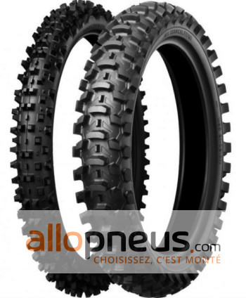 PNEU Bridgestone BATTLECROSS X10 100/90R19 57M TT,Arrière,Diagonal,Sable