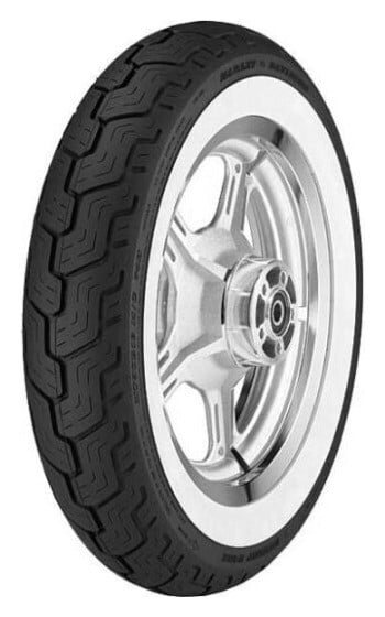 Pneu Dunlop D402 Flanc Blanc 130r16 72h 0 Plis Tl,www,(mt90b16),avant,diagonal,harley Davidson