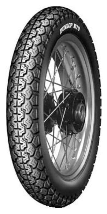 Pneu Dunlop K70 3.5r19 57p 0 Plis Tt,diagonal,avant-arrière