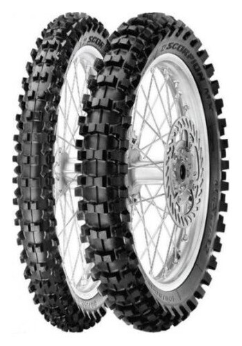 Pneu Pirelli Scorpion Mx Mid Soft 32 120/90r19 66m 0 Plis Tt,arrière,diagonal