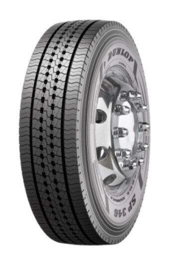 Pneu Dunlop Sp346 295/60r22.5 150k 0 Plis Tl,m+s,radial,3pmsf