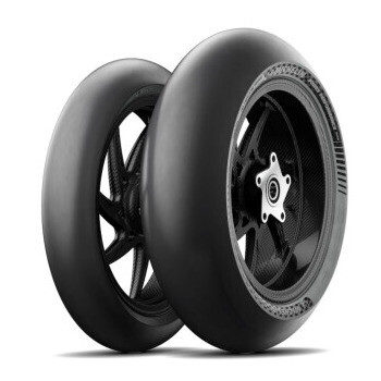 Pneu Michelin Power Performance Slick 190/60r17 0 Plis Tl,arrière,radial,medium Soft