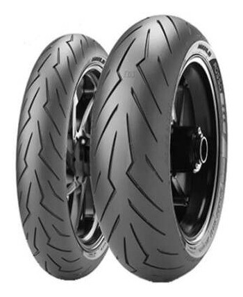 Pneu Pirelli Diablo Rosso Scooter 160/60r14 65h 0 Plis Tl,arrière,radial